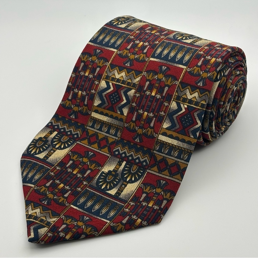 The Metropolitan Museum of Art | Vintage Egyptian Theme Silk Necktie Tie
